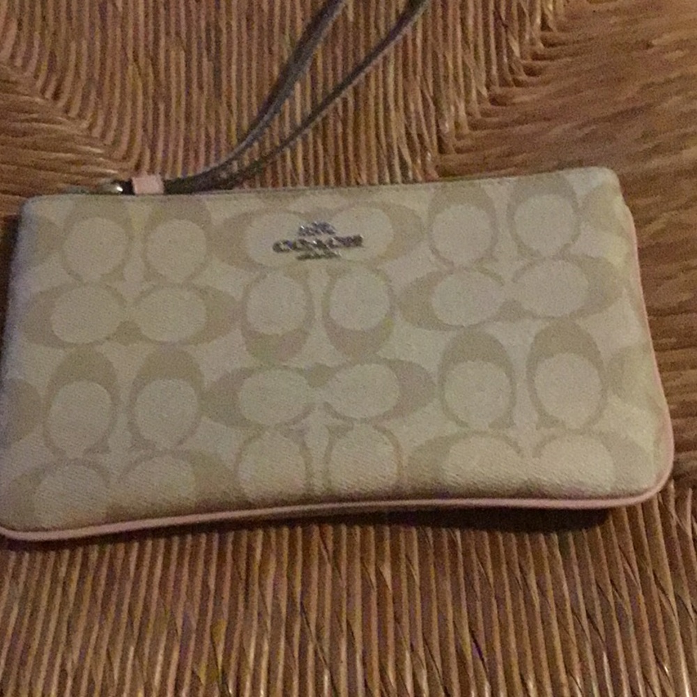 New Coach wristlet